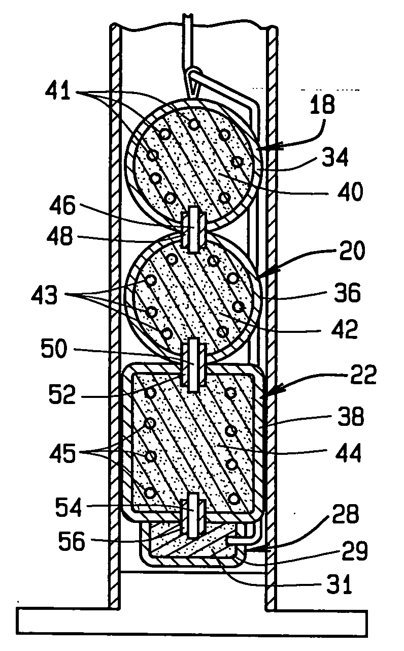 Enhanced efficiency pyrotechnic shell