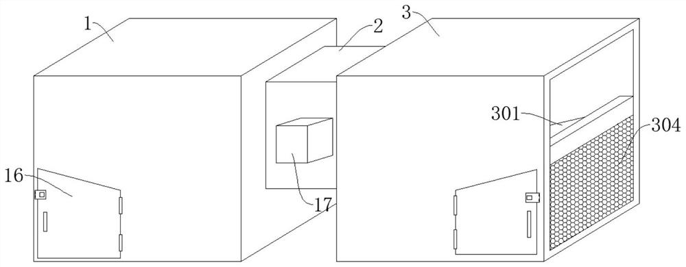 A circulating desanding device for sewage treatment