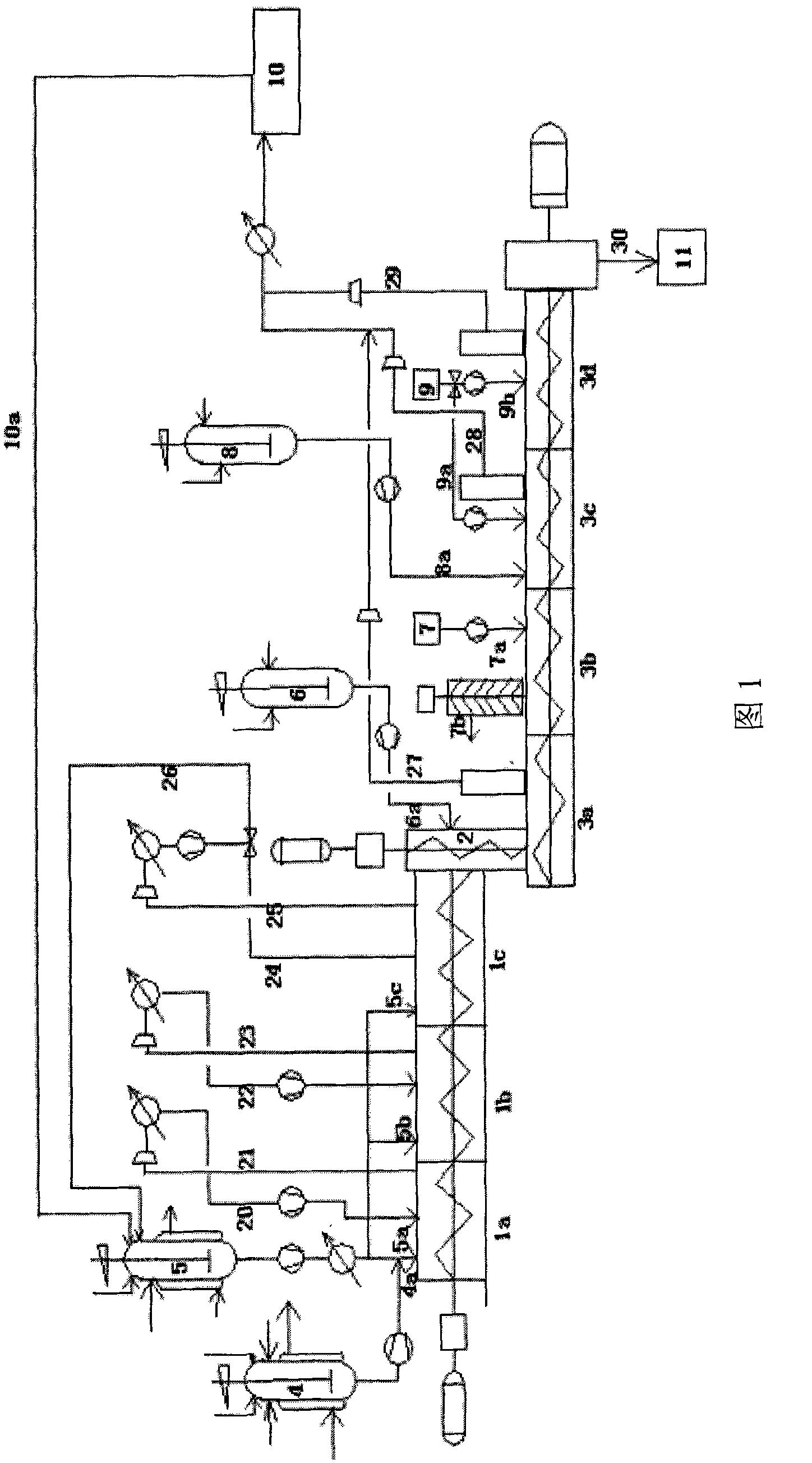 Resource-saving preparation method of isoolefine and conjugated diene copolymer