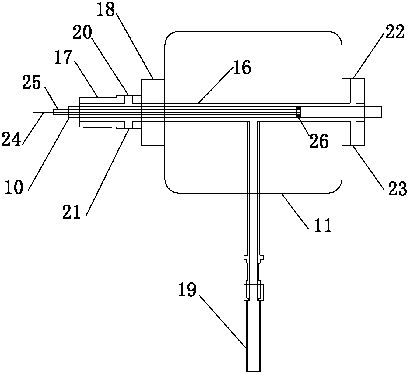 CO oxidation reaction device