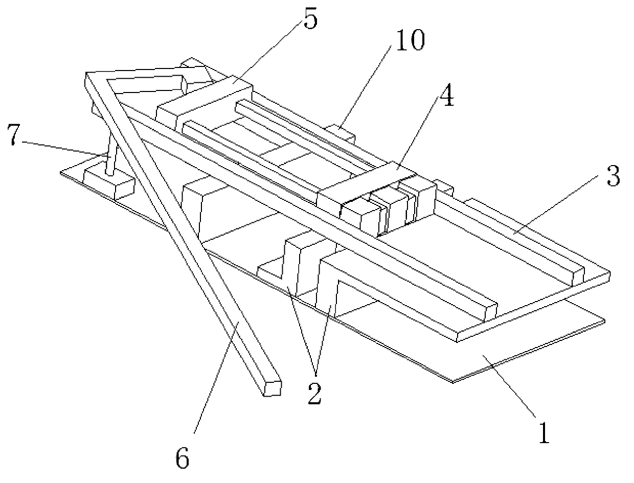 Separating device for magnet of eddy-current coupler and using method thereof