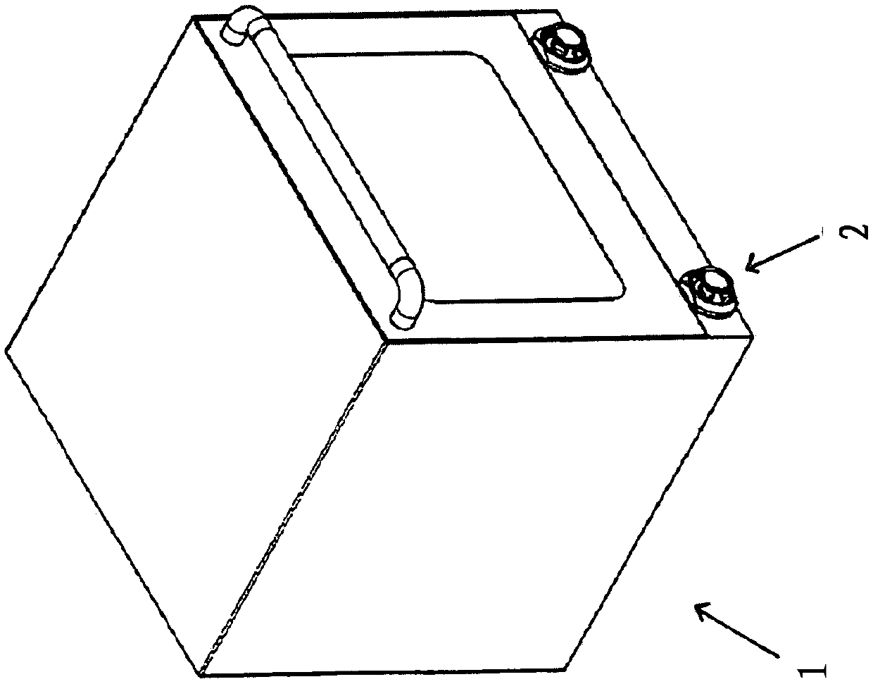 Household appliance with actuation element and display