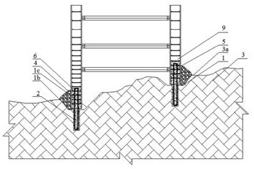 Deepwater steep fluctuating rock surface steel cofferdam construction process