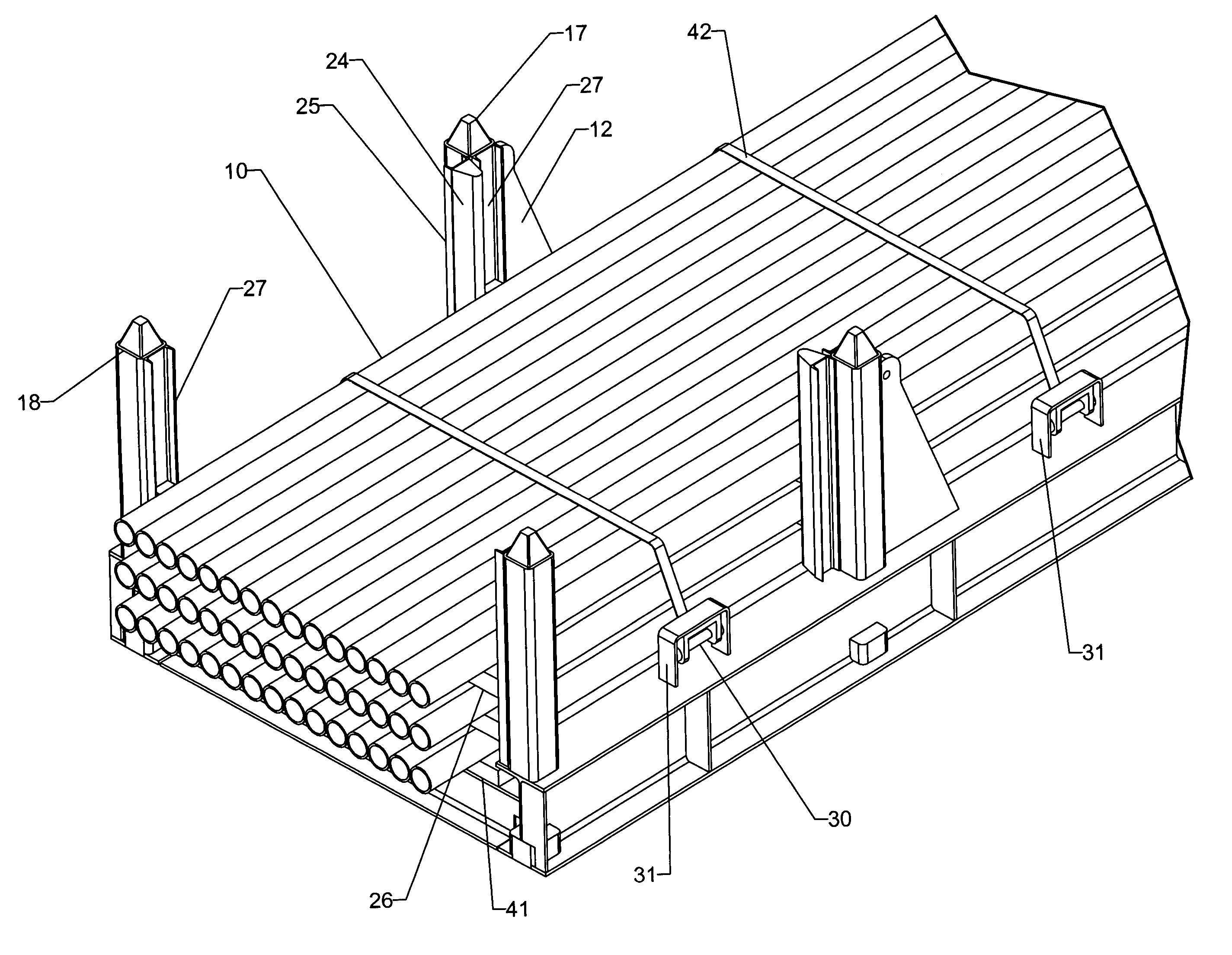 Multilength tubular transporter