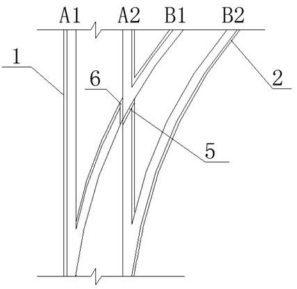 Light railway track, and track car track transfer device and method