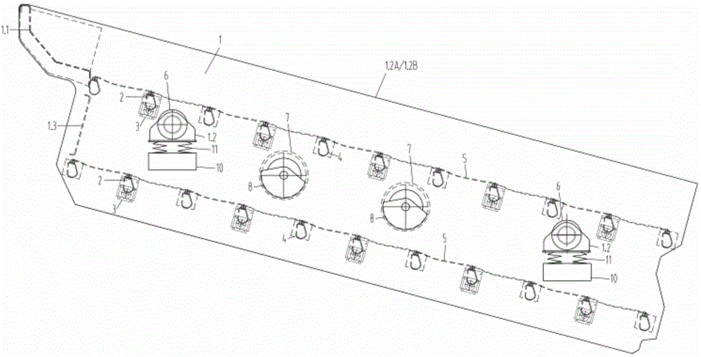 Multilayer flip-flow screen type screening equipment