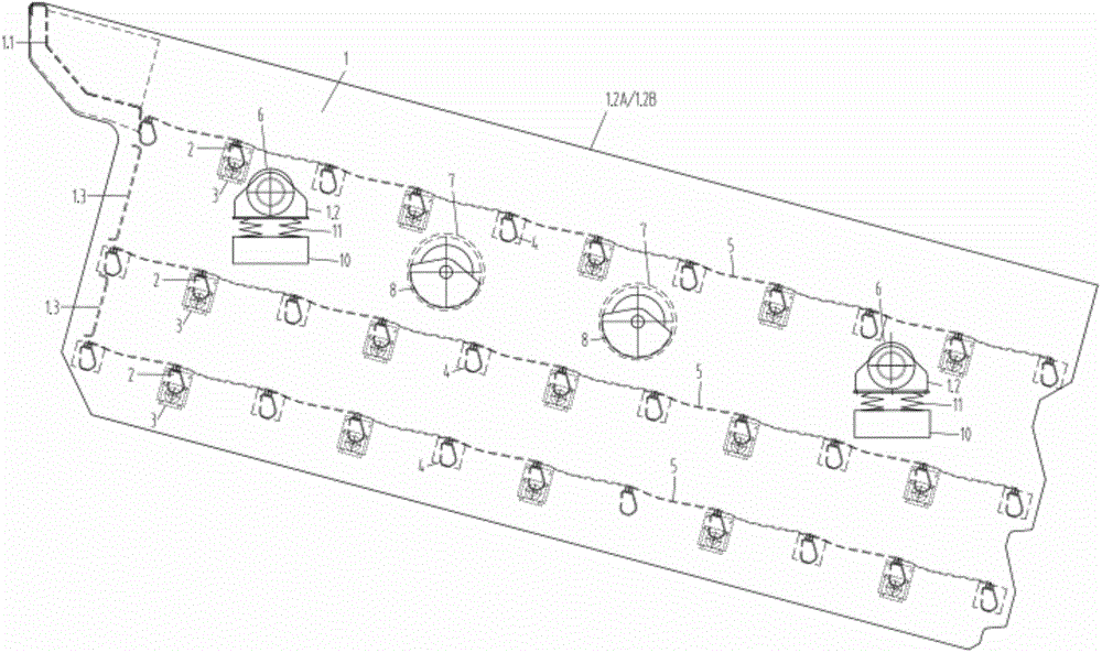 Multilayer flip-flow screen type screening equipment