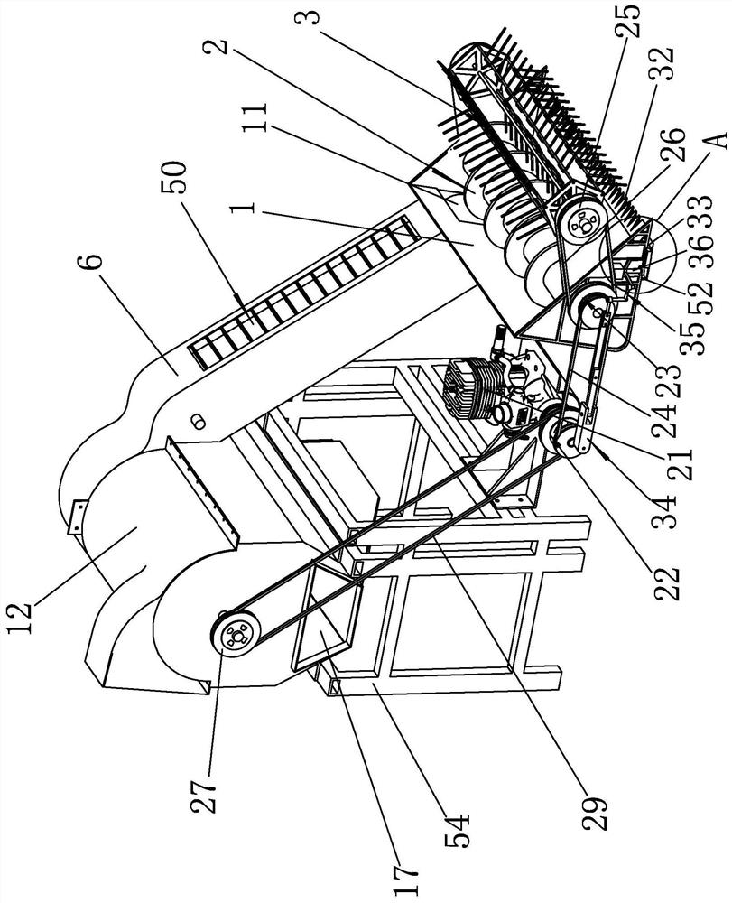 A kind of corn thresher