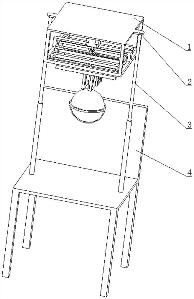 Head and neck combined exercise device for Parkinson patient