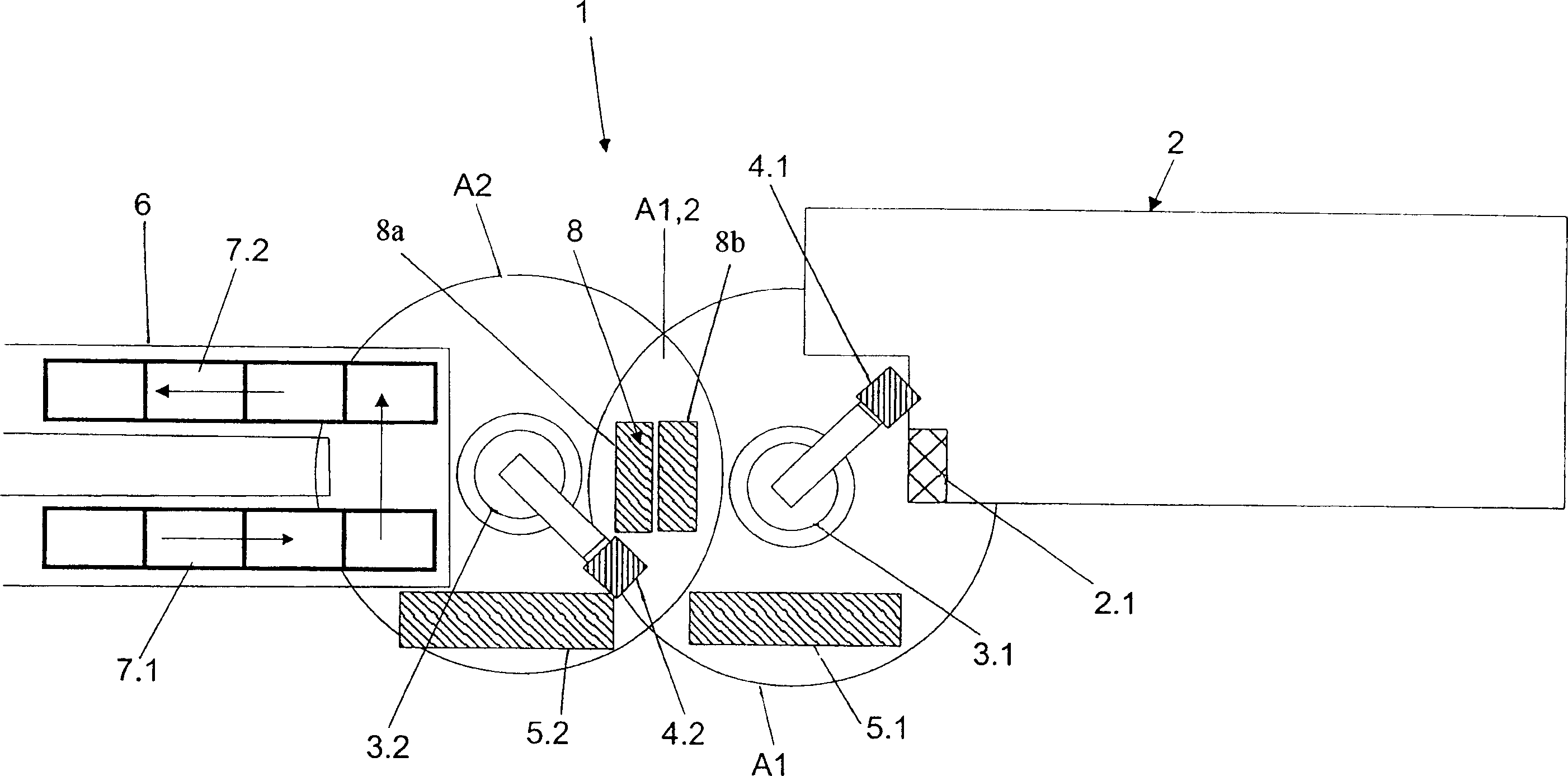 Method and device for handling rod-shaped objects