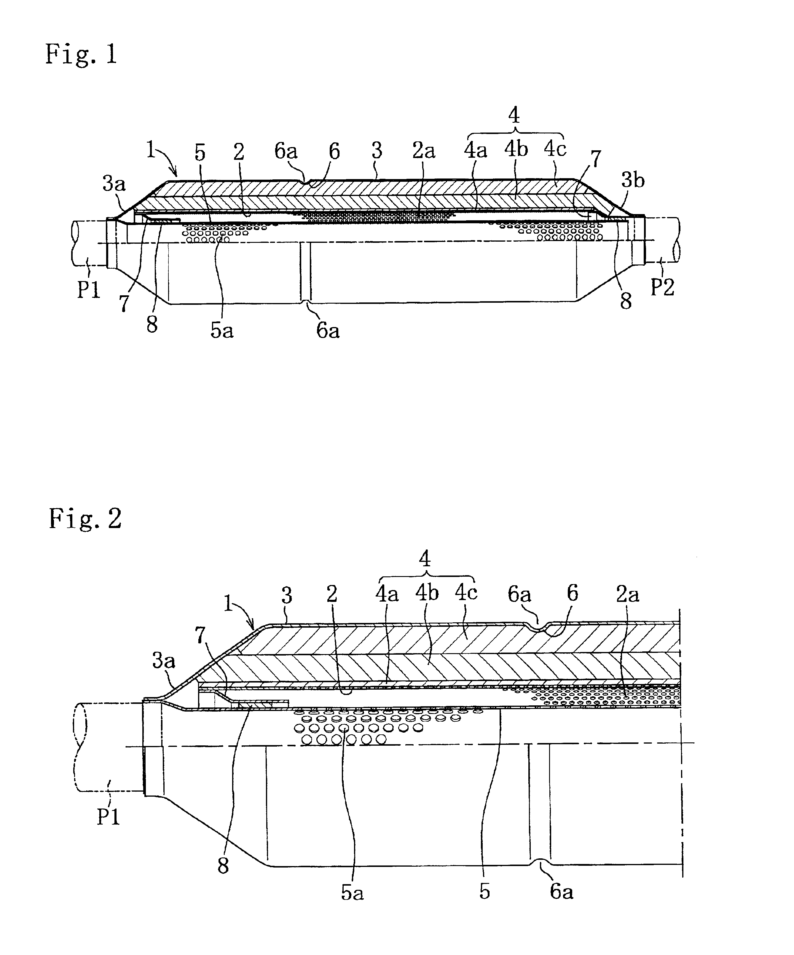 Engine muffler and method of manufacturing the same