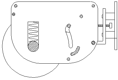 A liftable self-adaptive pulley device