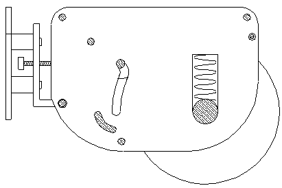 A liftable self-adaptive pulley device