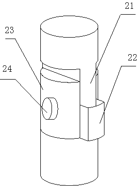 Auxiliary inspection car device for secondary lining quality