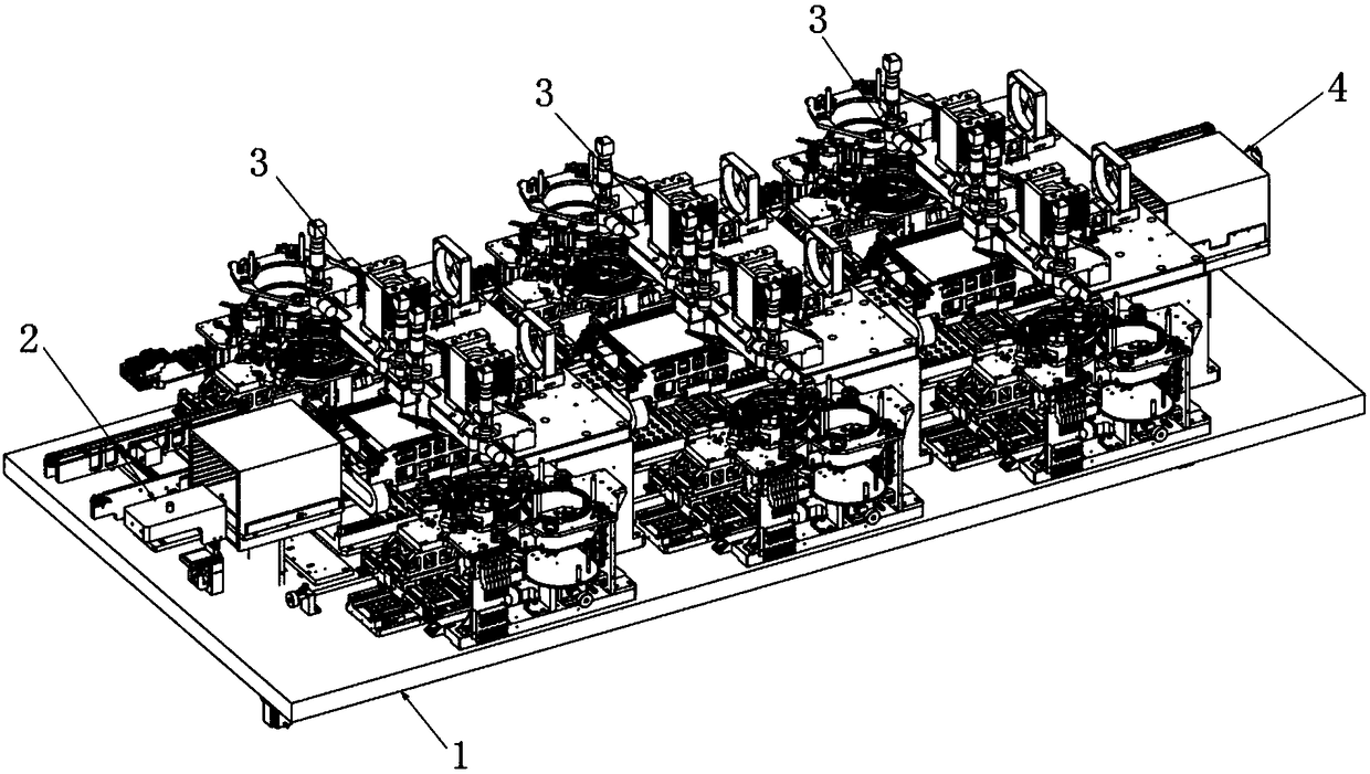 Mini-LED full-automatic die bonder and a die bonding method thereof