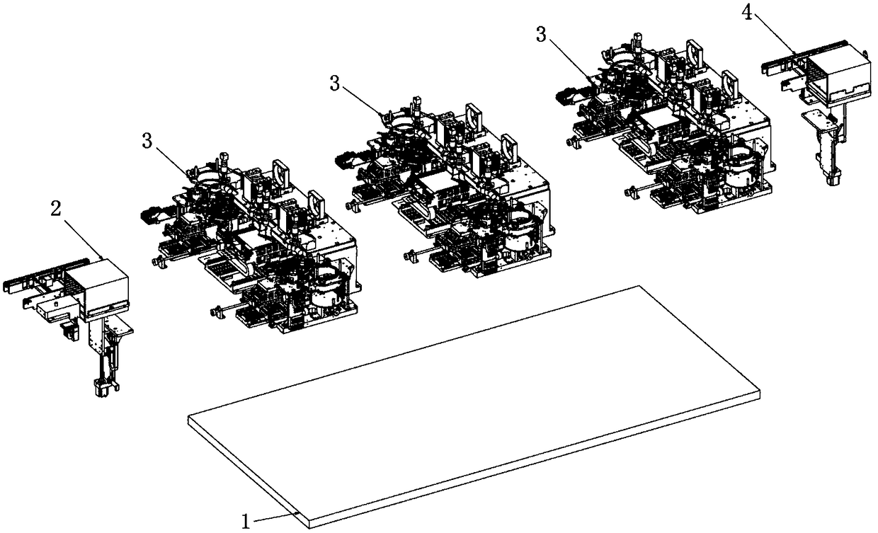 Mini-LED full-automatic die bonder and a die bonding method thereof