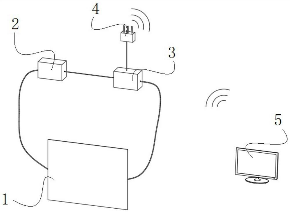 Concrete crack remote monitoring device