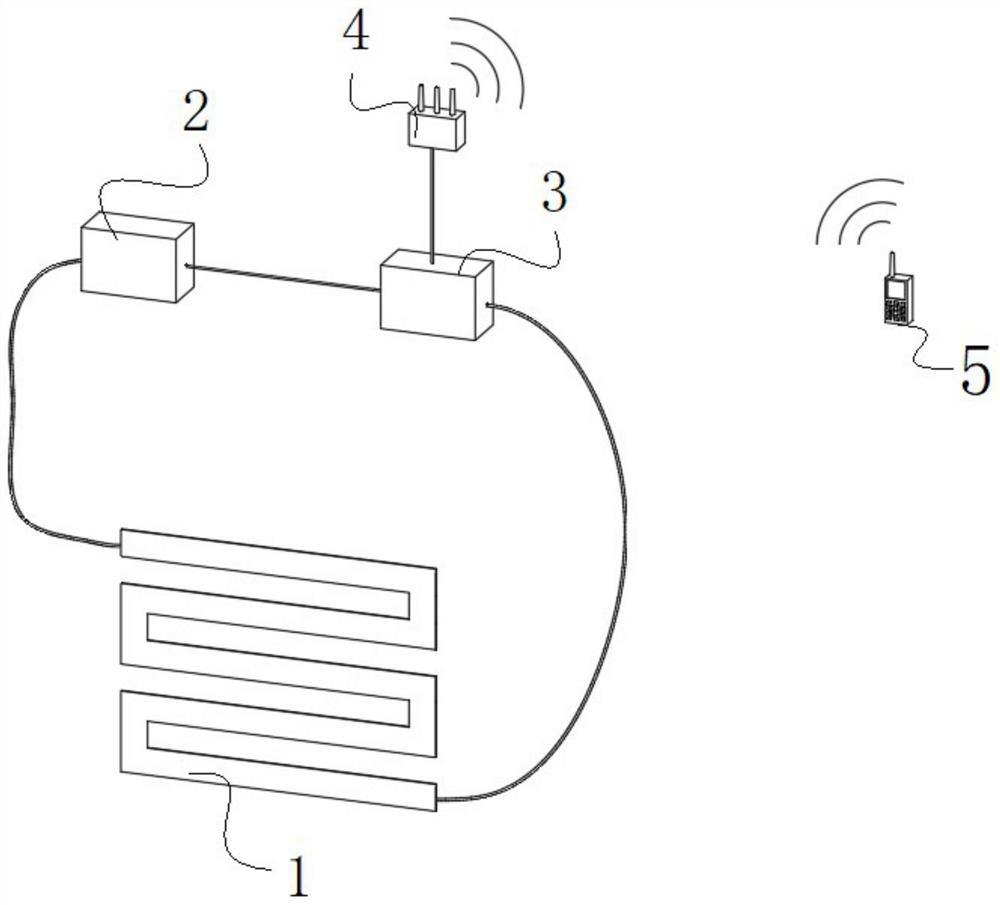 Concrete crack remote monitoring device