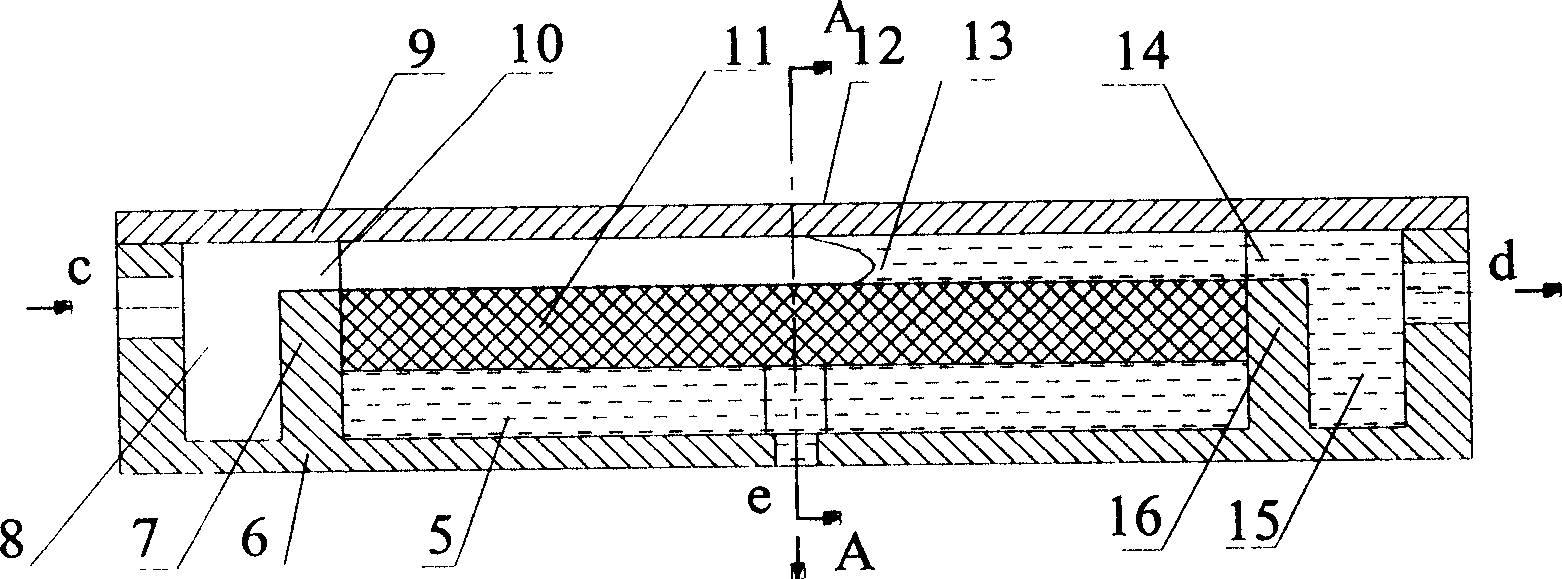 CPC system having plane type capillary core evaporator and condenser