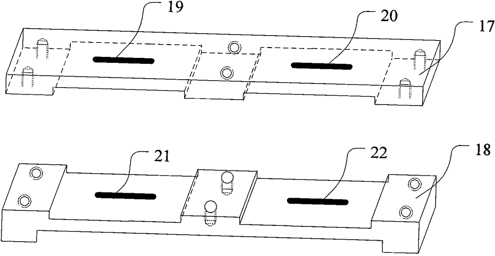 A device for measuring aircraft pedal force and braking force and its measuring method