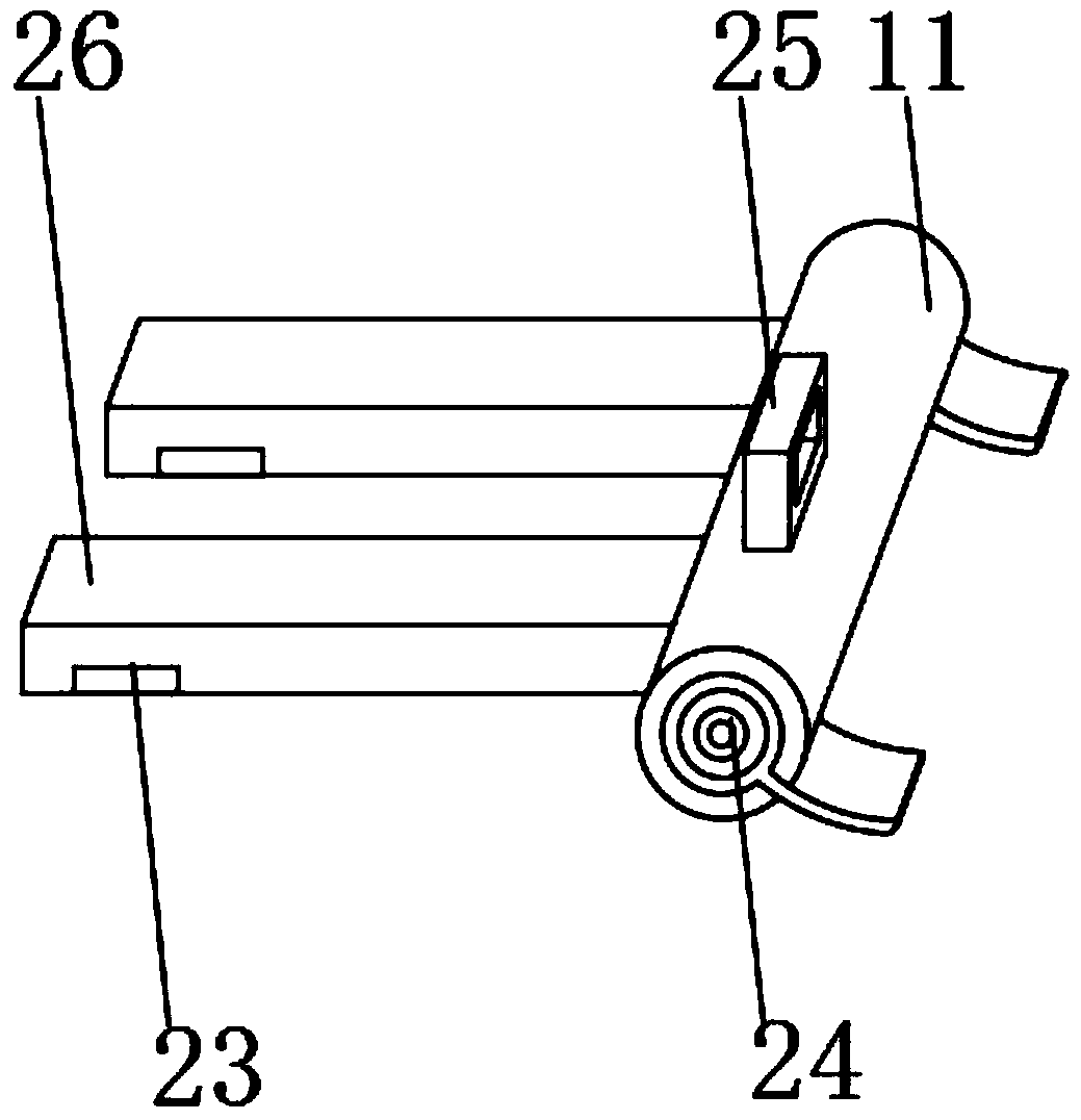 Sewing machine operating desk for bag production