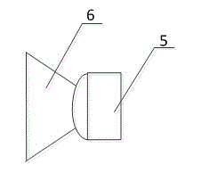 Device and method for preventing pedestrians from running red light on sidewalk