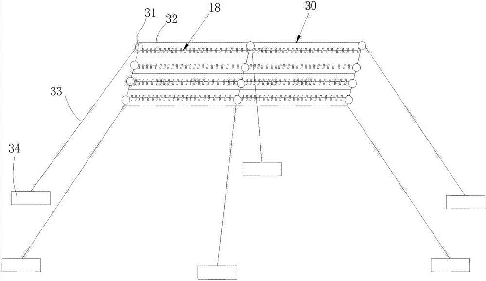 A device and method for raising oysters in open sea area with double-layer rafts and double seasons