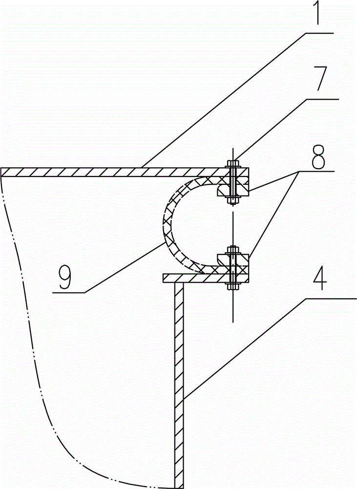 Floatable hatch cover of independent cargo cabin