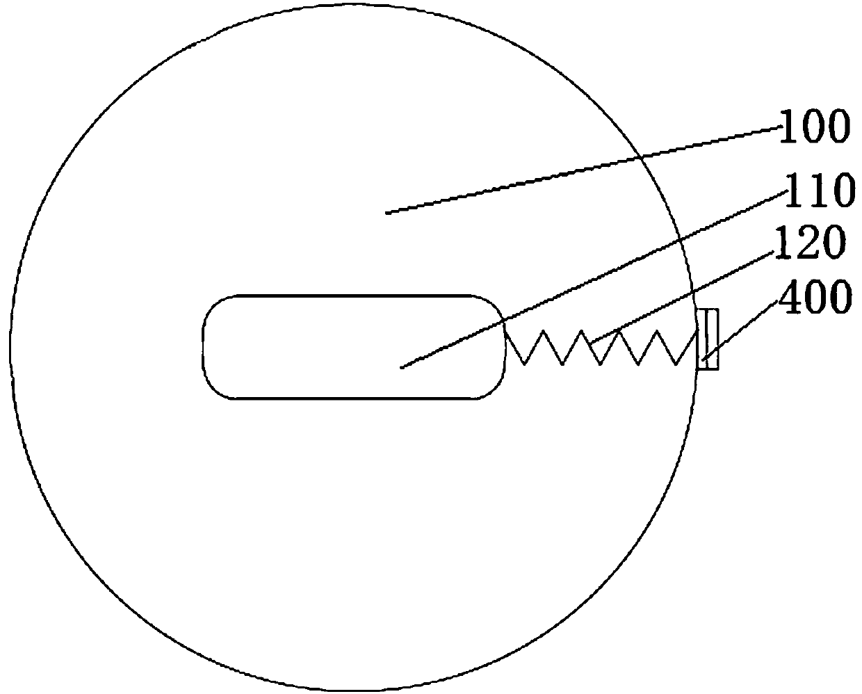 Anti-floating anchor rod waterproof treatment structure and installation method thereof