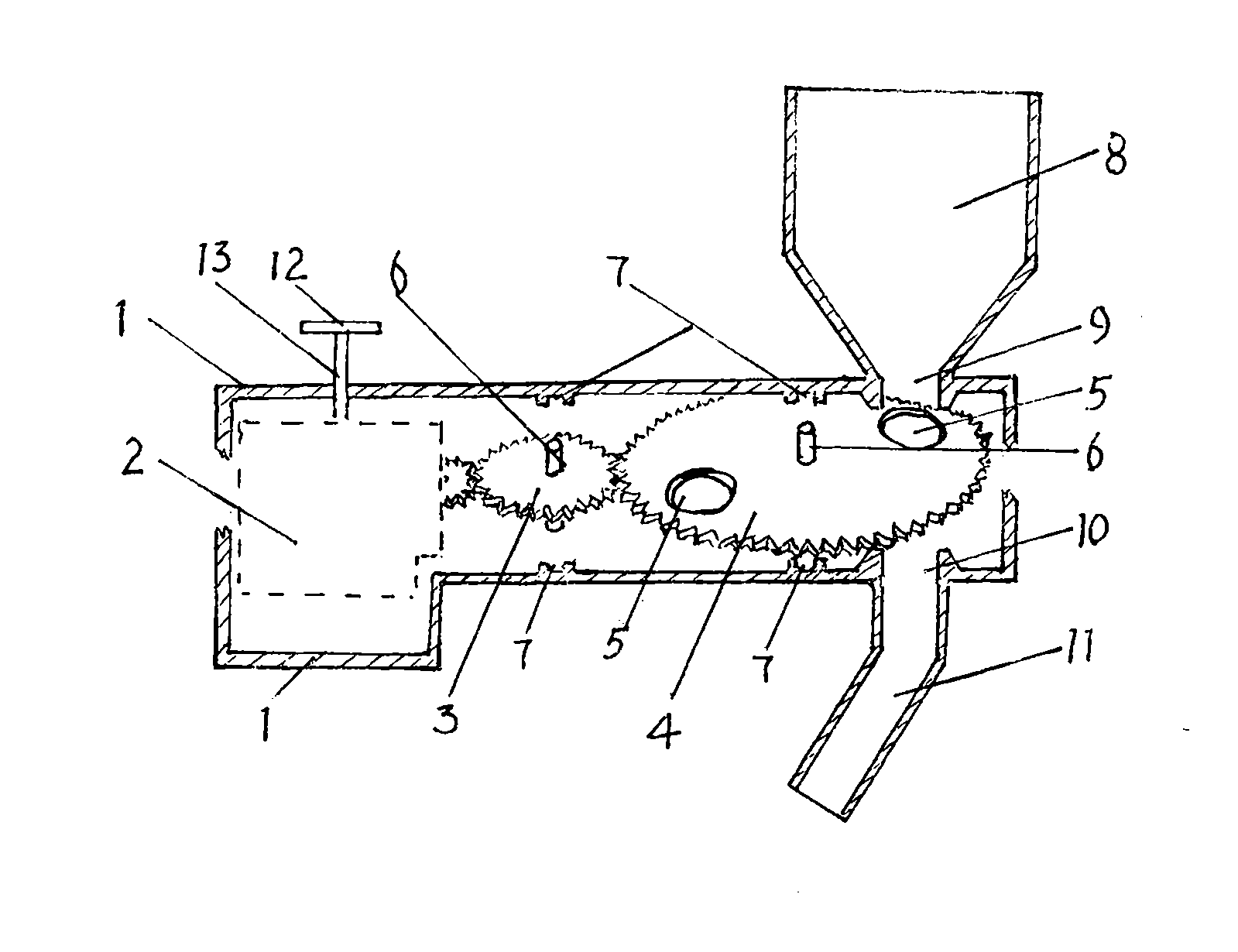 Clockwork timing valve