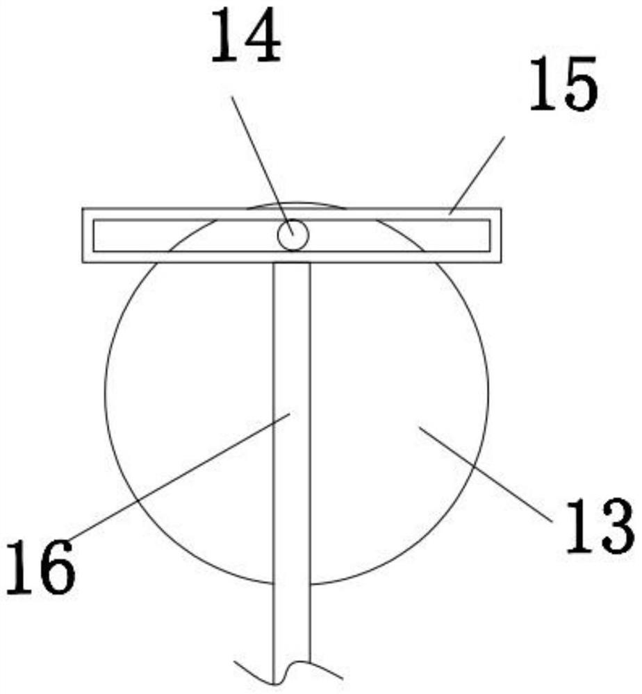 Urban traffic engineering rail-post horizontal displacement monitoring and measuring equipment