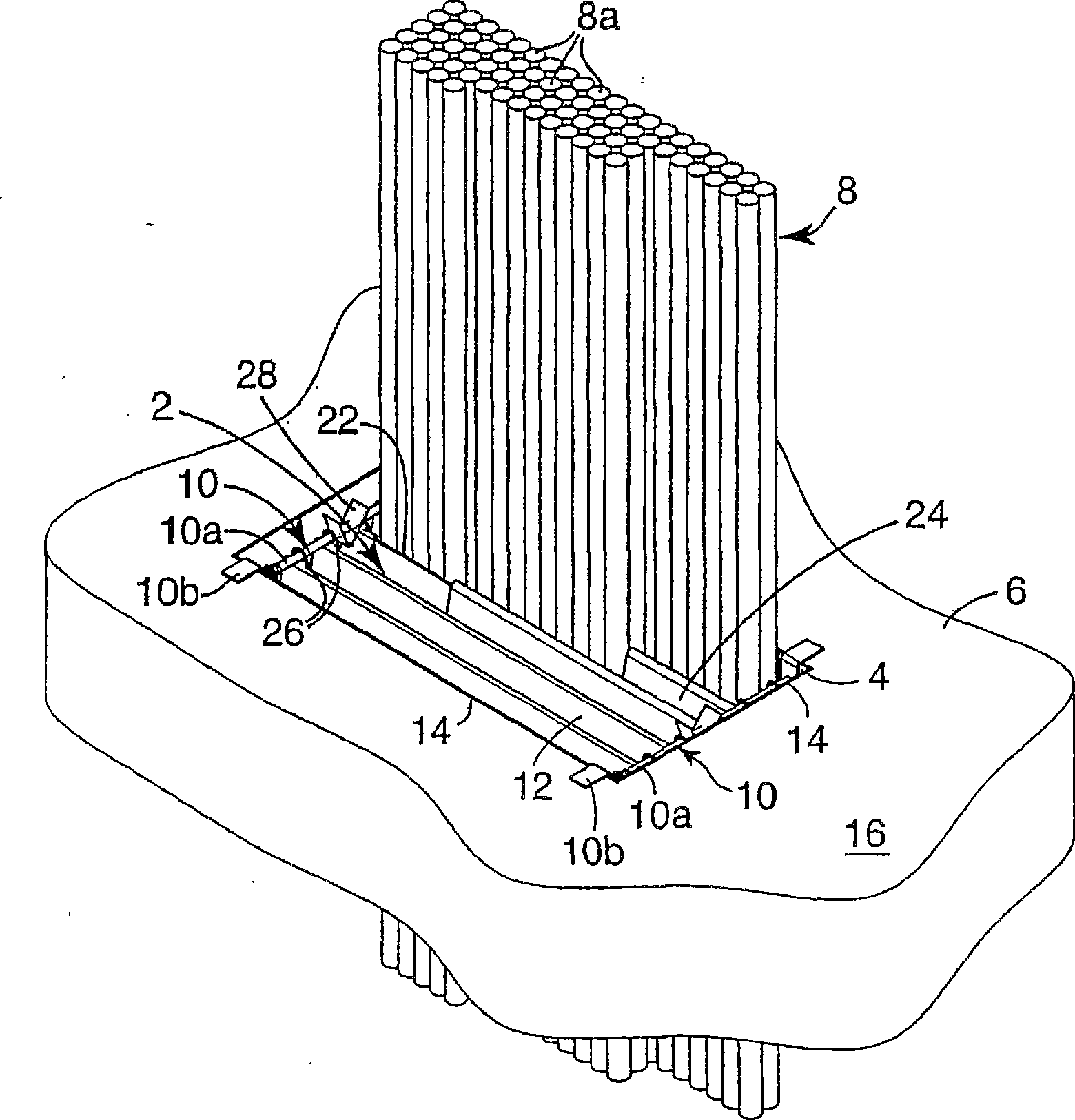 Method and apparatus for firestopping a through-penetration