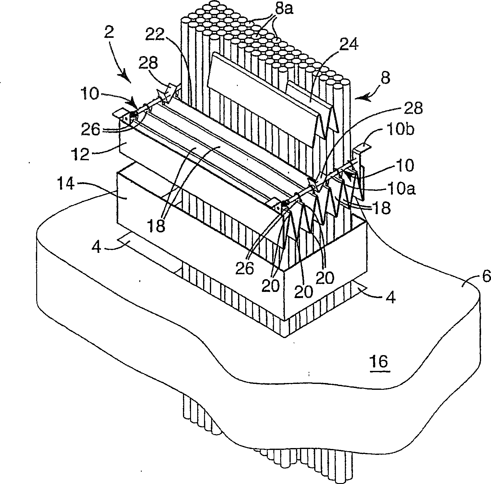 Method and apparatus for firestopping a through-penetration