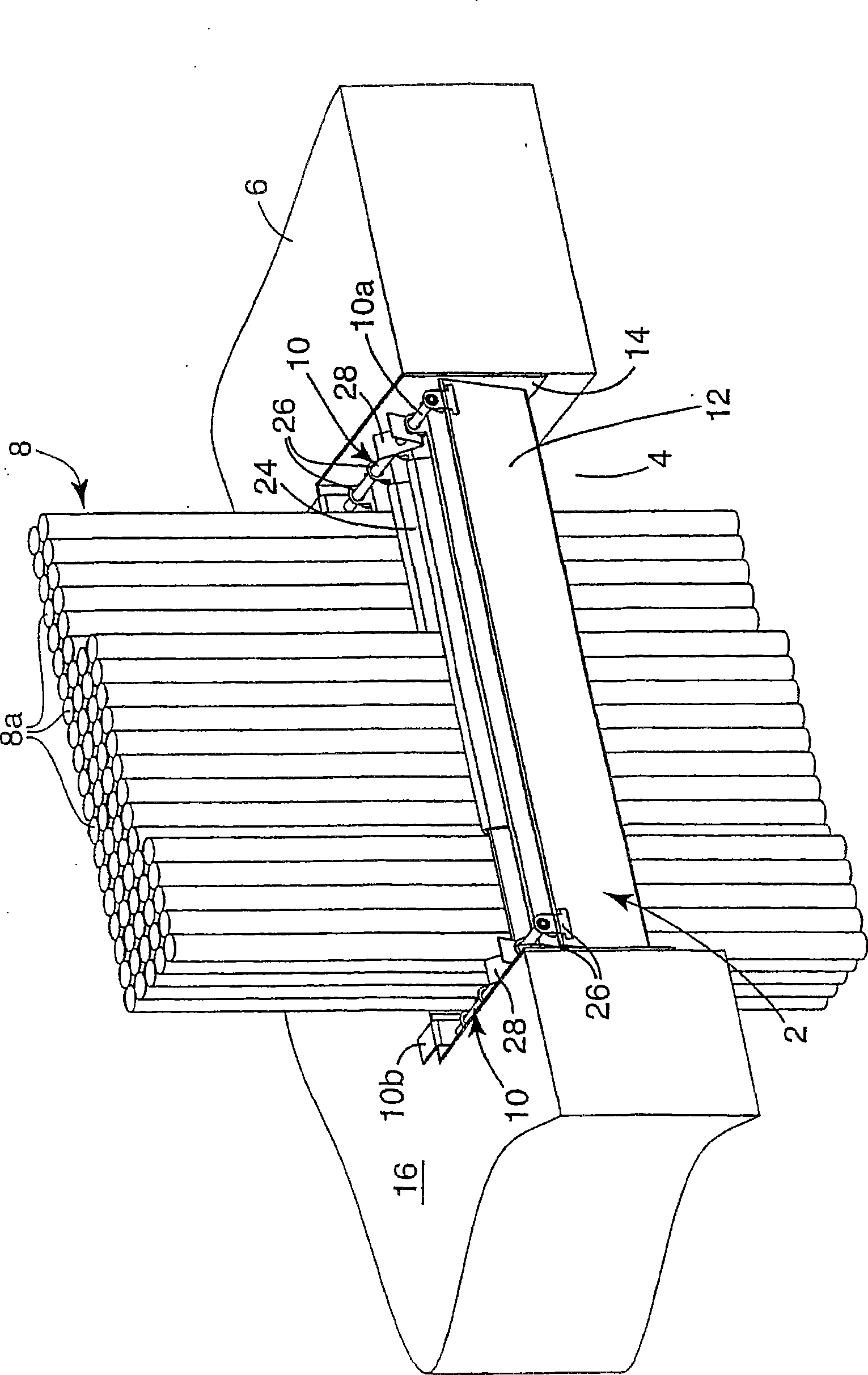 Method and apparatus for firestopping a through-penetration