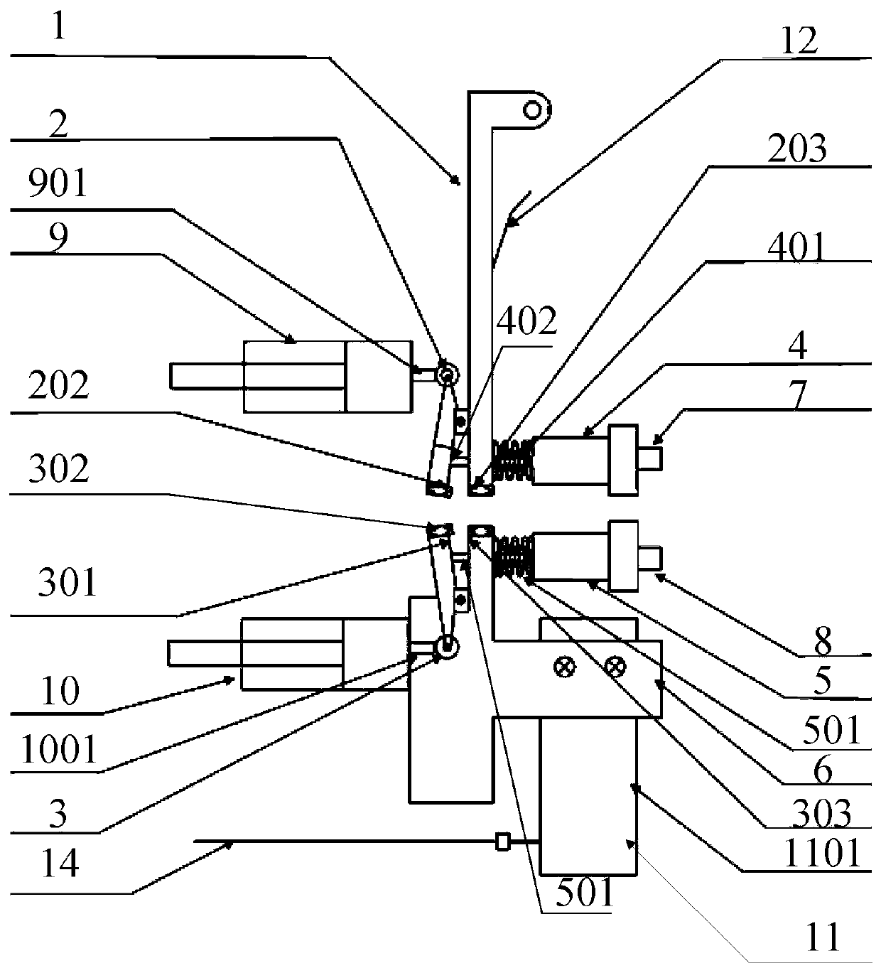 Protein staple fiber testing device