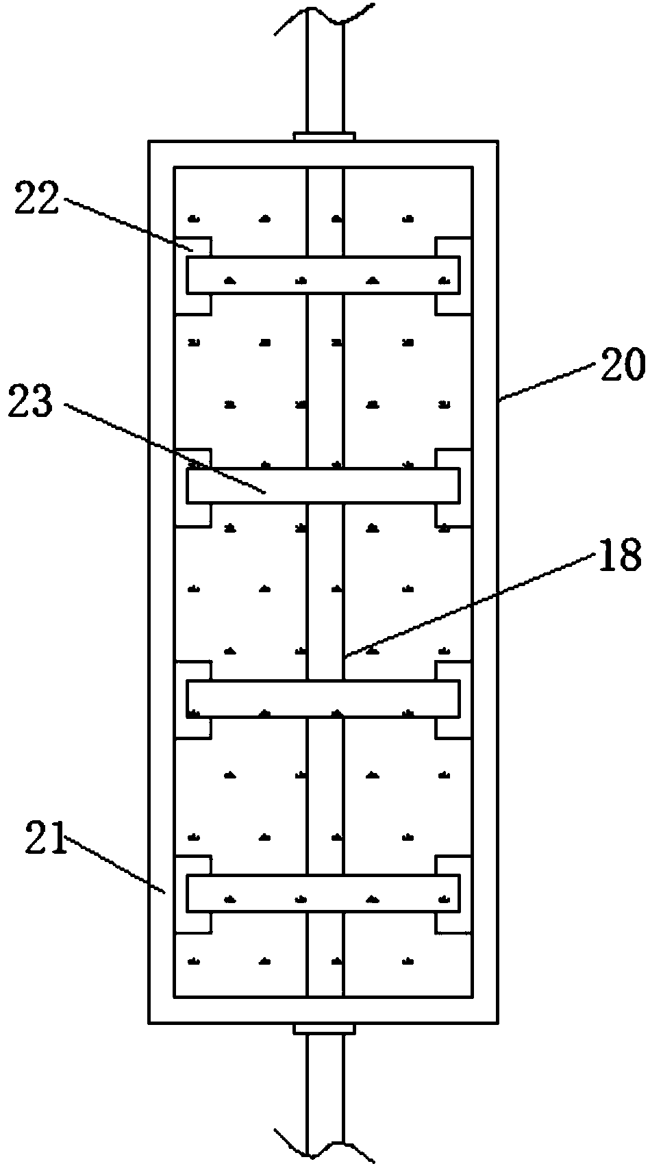 Rotary computer network device cabinet with heat extraction function