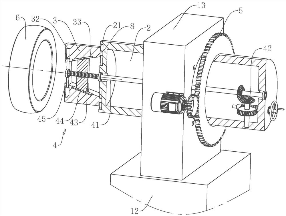 Automatic polishing device for bracelets