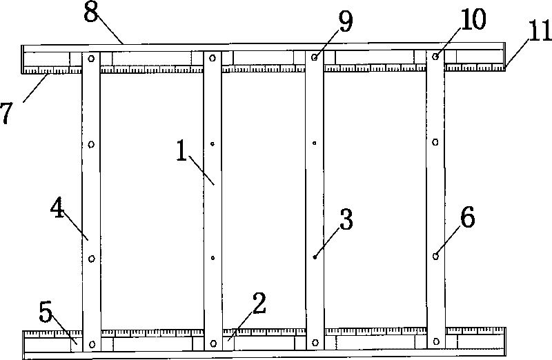 Trimaran model test alignment jig