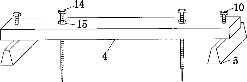 Trimaran model test alignment jig