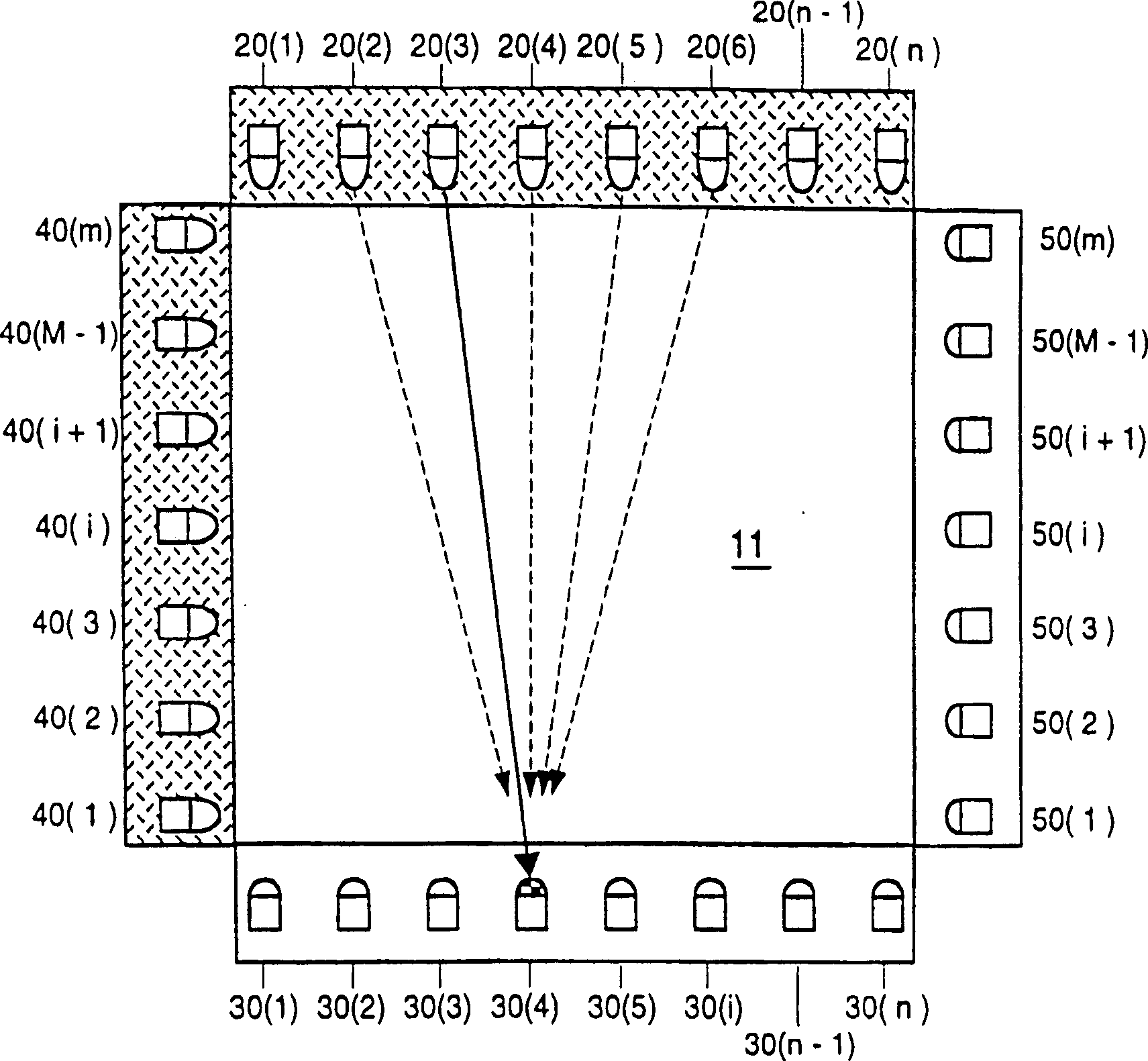 Apparatus and method to improve resolution of infrared touch systems