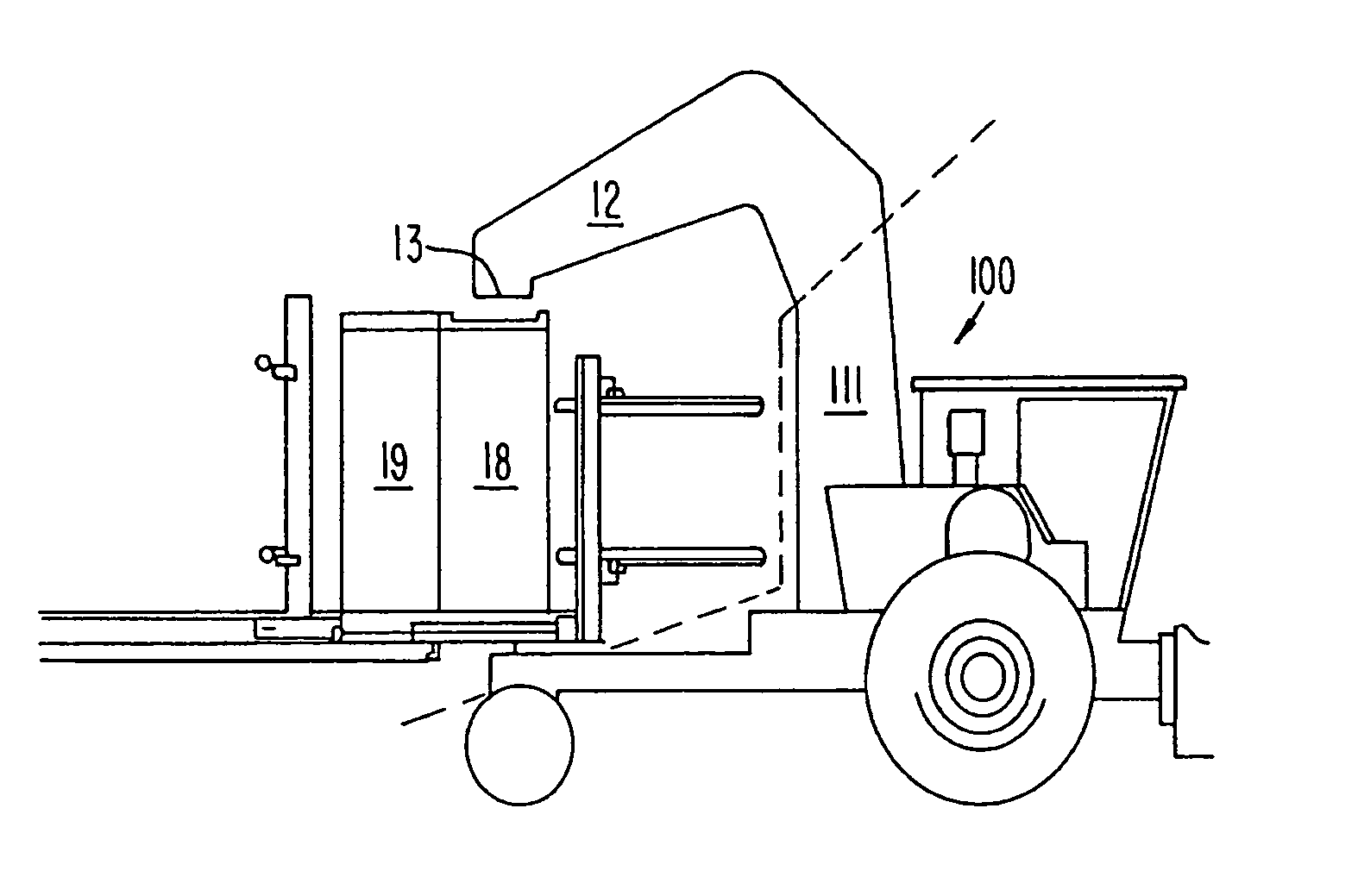 Method and apparatus for forming modules from harvested crops