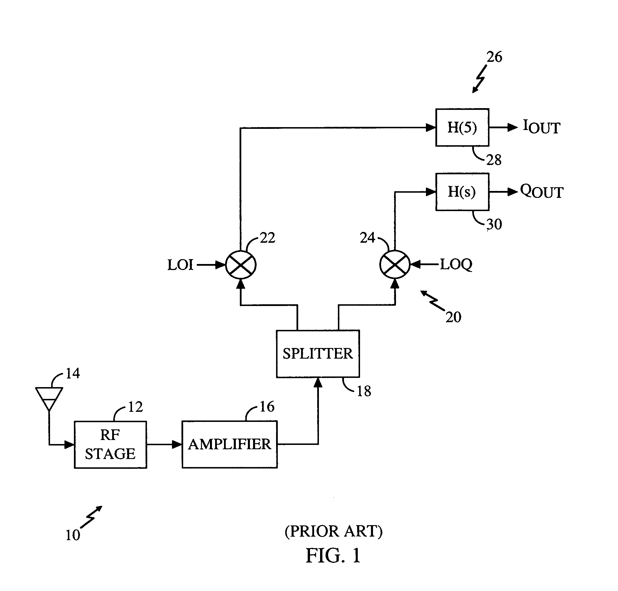 Distortion reduction in a wireless communication device