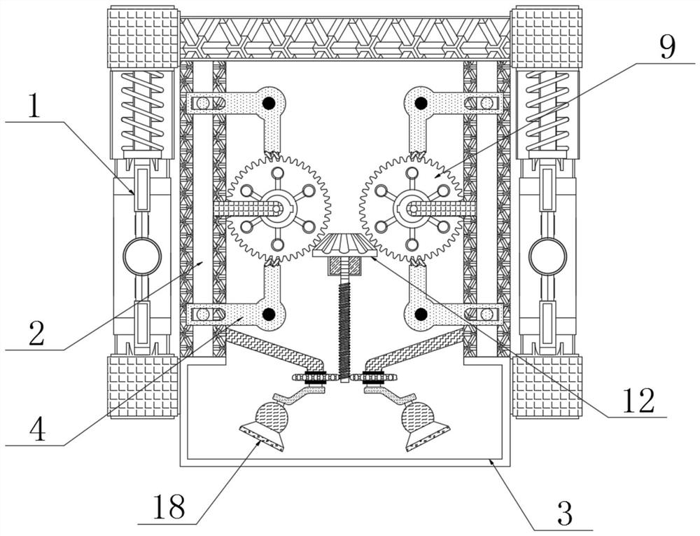 Commodity recognition device for intelligent manufacturing commodity unmanned retail