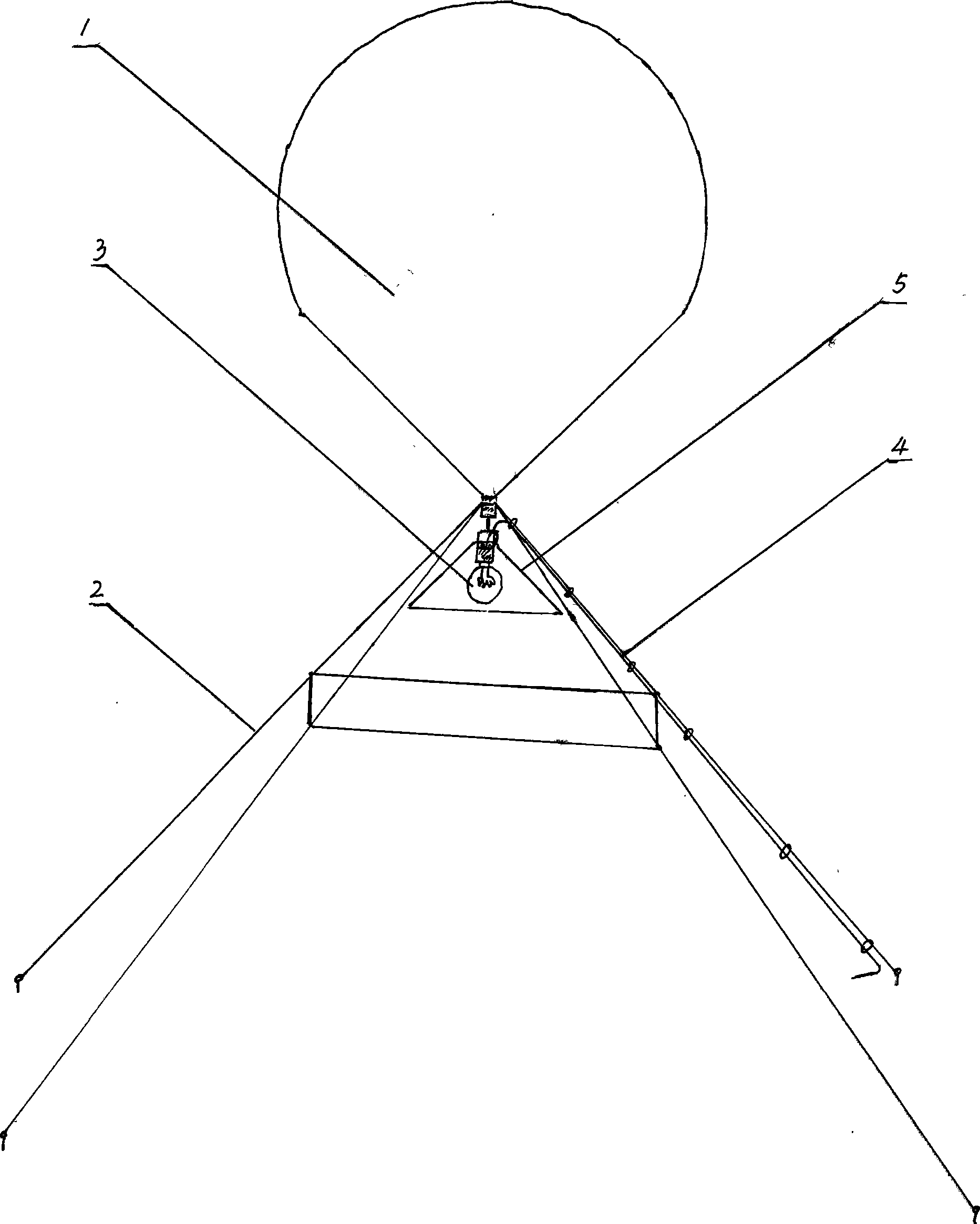 High-altitude balloon lamp