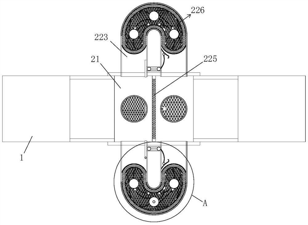 Urban water supply pipeline water quality purification device