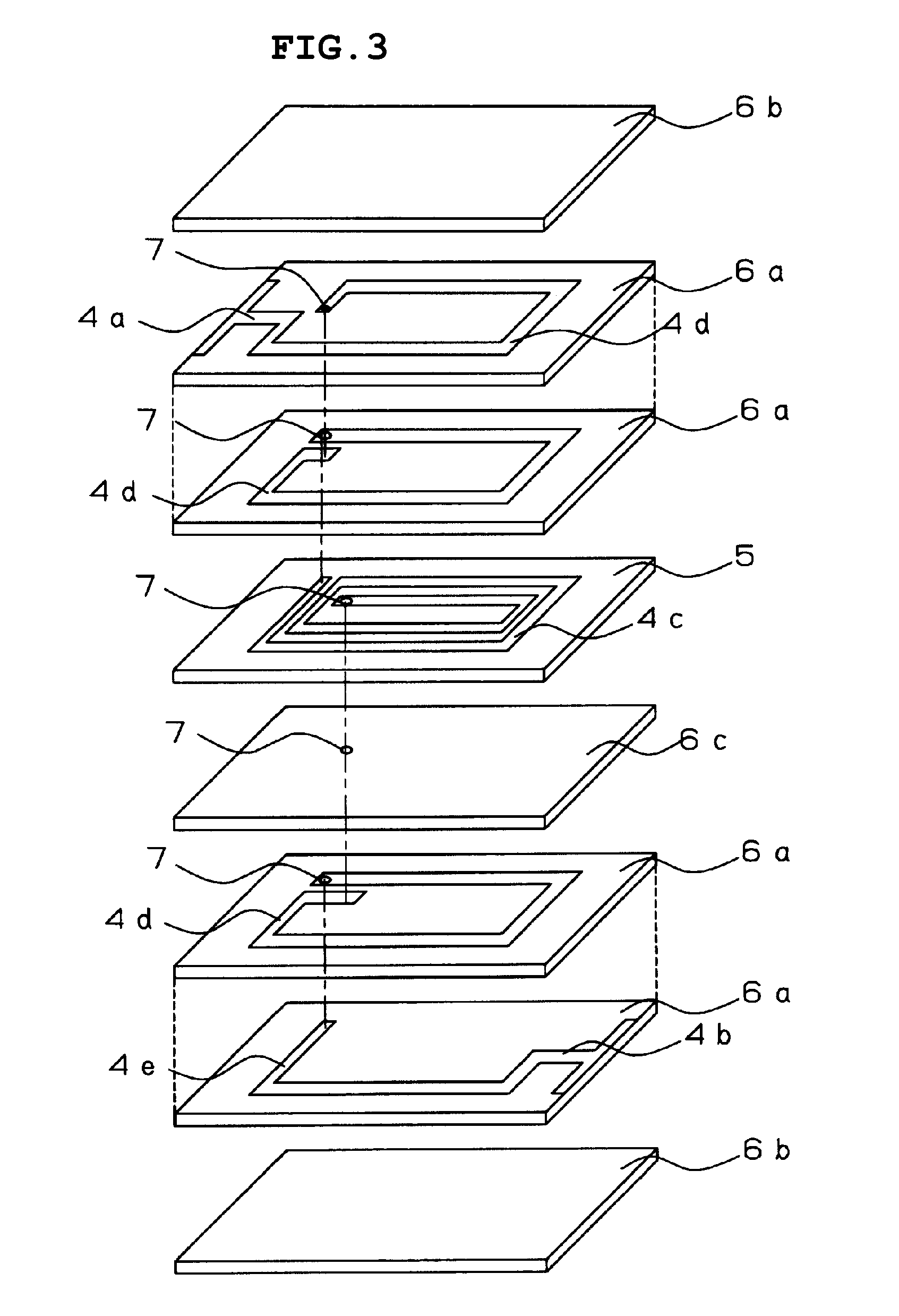 Laminated coil