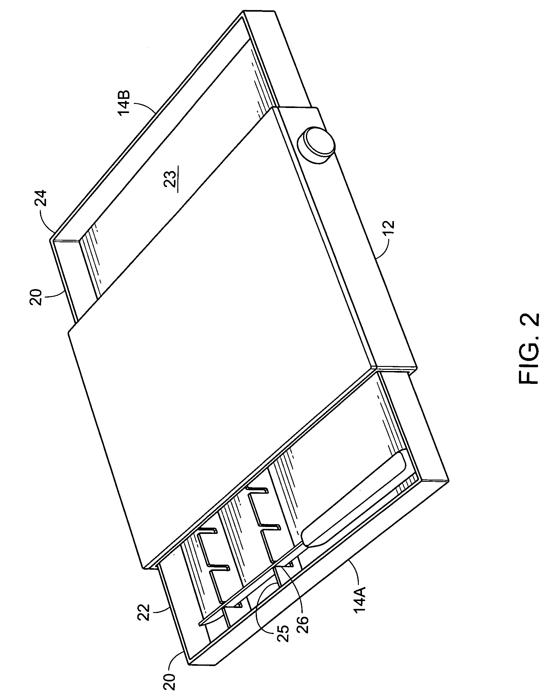 Combination food cutting, storage, and shredder apparatus