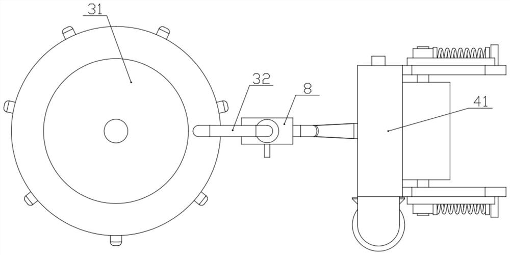 Active differential pressure balancing device for high-precision die drawing assembly