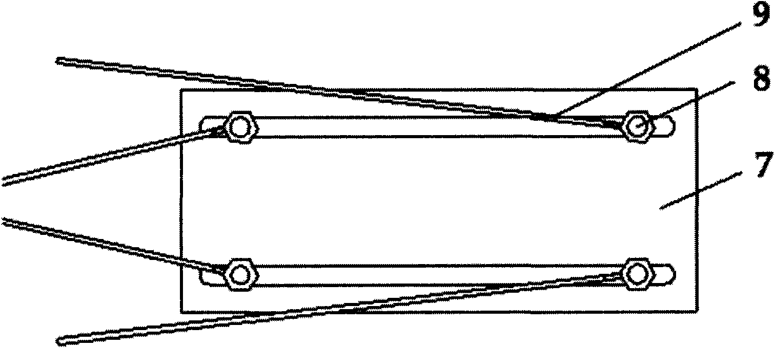 Measuring tool and measuring method for adjusting gasket thickness in mounting of ship equipment