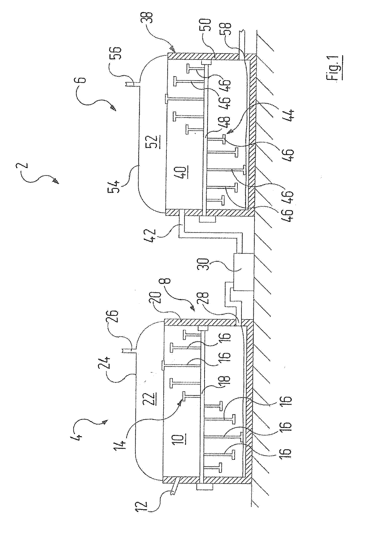 Facility and Process for the Recycling of Biomaterial